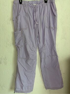 Koi Lindsey Scrub Pants Lavender Purple Cargo